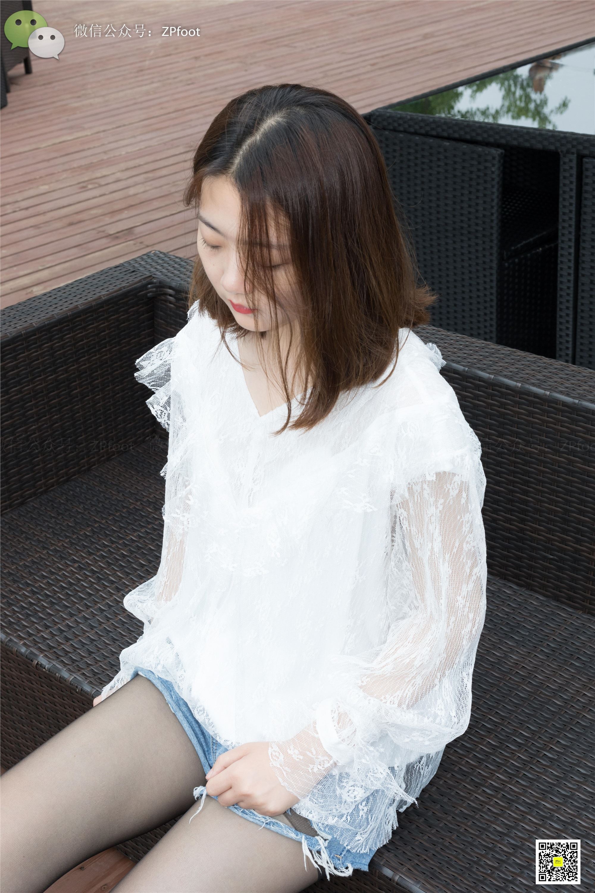 LSS山茶摄影 NO.016 sale的黑丝嫩足